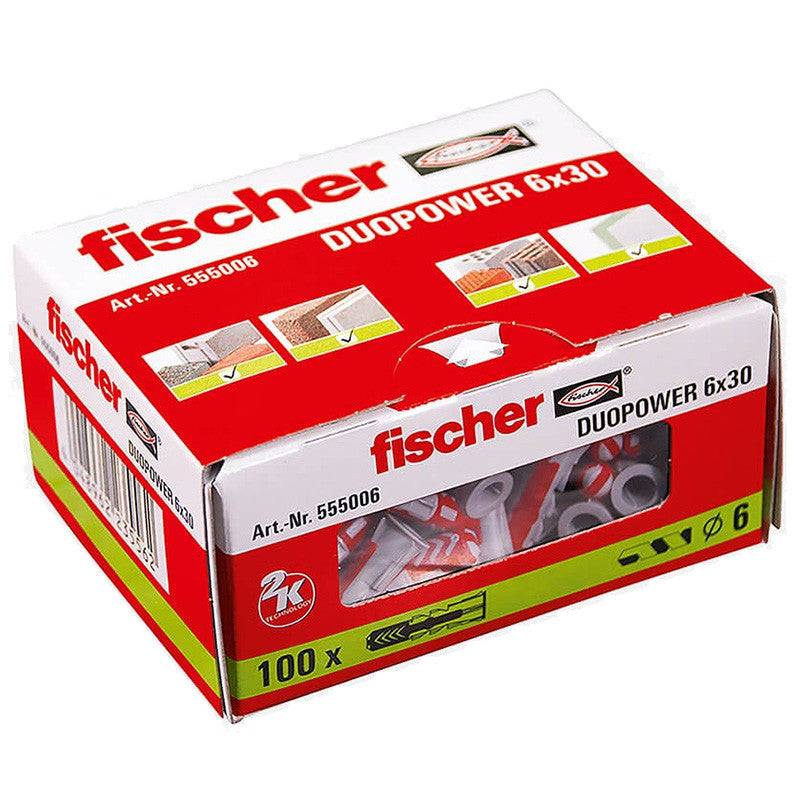 Fischer - Chevilles bi-matière DuoPower 10X50 boîte de 50 - FISCHER - 555010 - Imagen 4