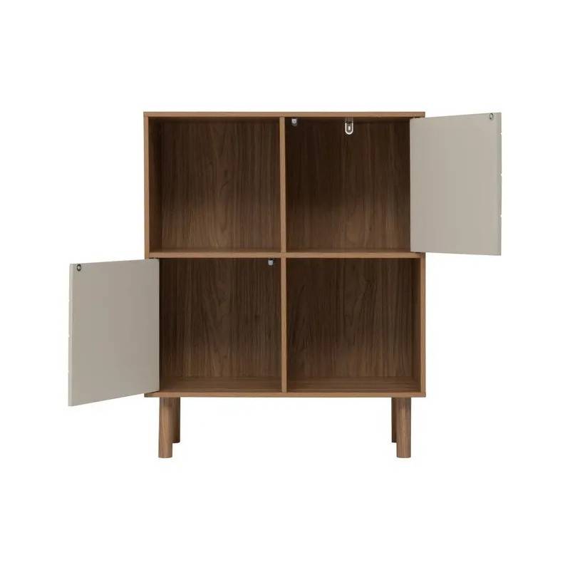 Etagère 4 cases 2 portes Mix'n'Match MDF 5five - Image 8