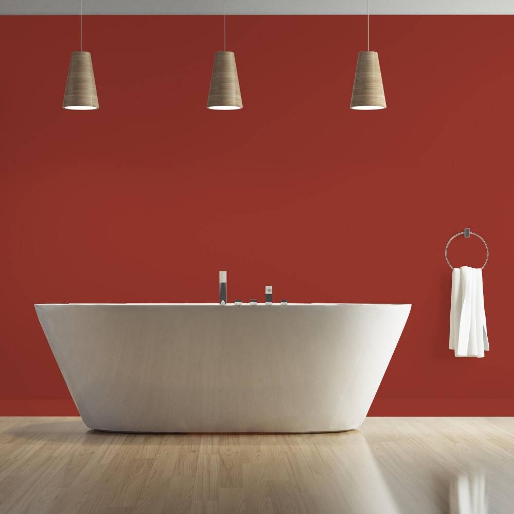 Ripolin - Peinture mur, RIPOLIN cuisine et bain, 2 litres, rouge terracotta satin - Image 3