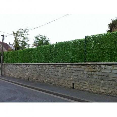 Haie artificielle feuillage Lierre, Long 36 m, Hauteur 1 m - Imagen 4