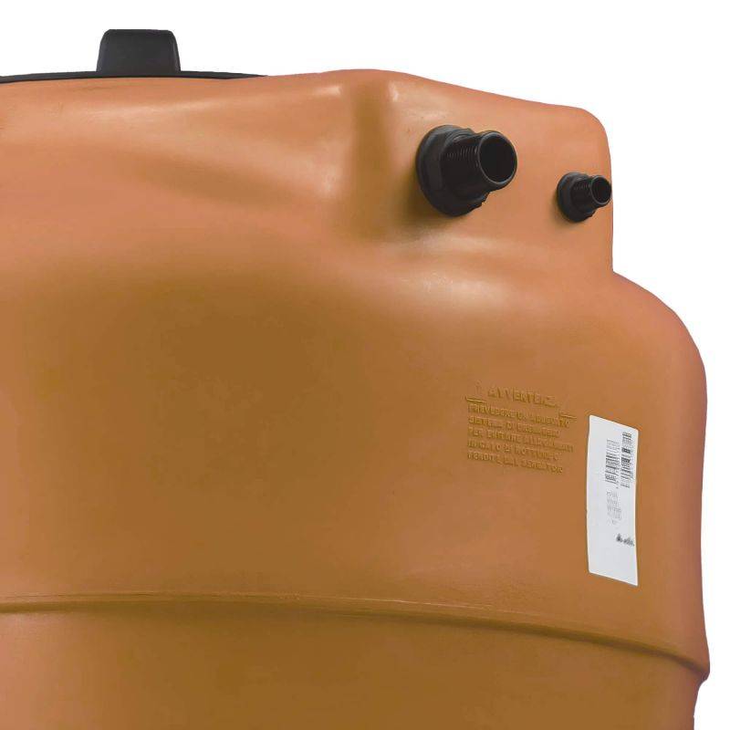 Cuve récupération eau de pluie 300L - Réservoir aérien vertical Terracotta - Polyéthylène - ELBI CV - Image 4