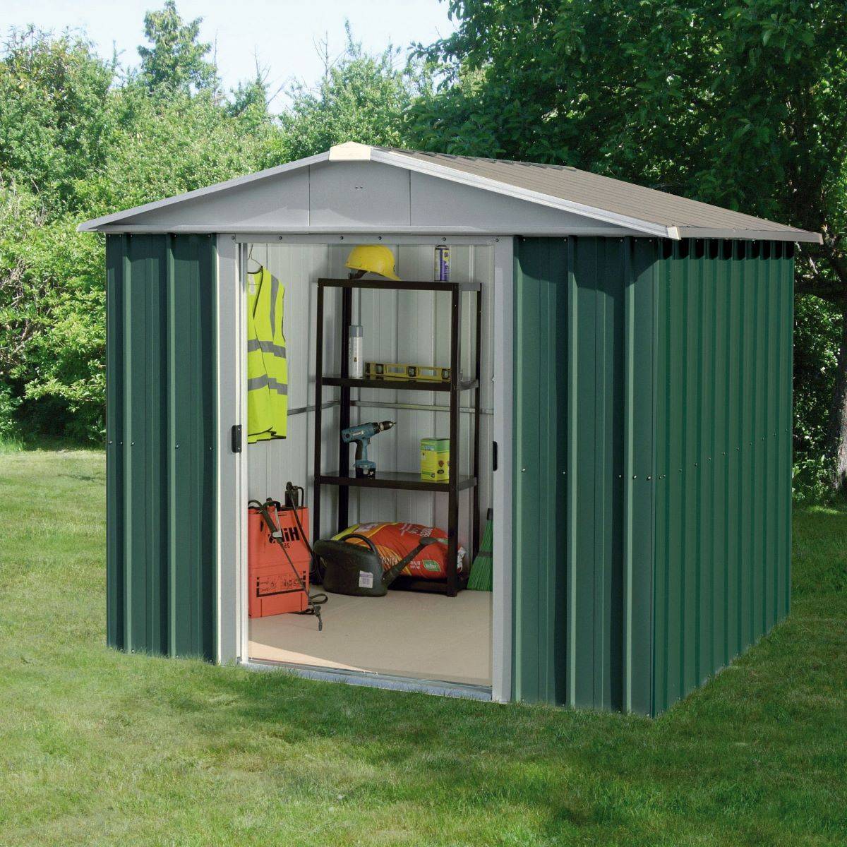 Yardmaster - Abri de jardin métal 5,25m² 87GEYZ Yardmaster - Imagen 1