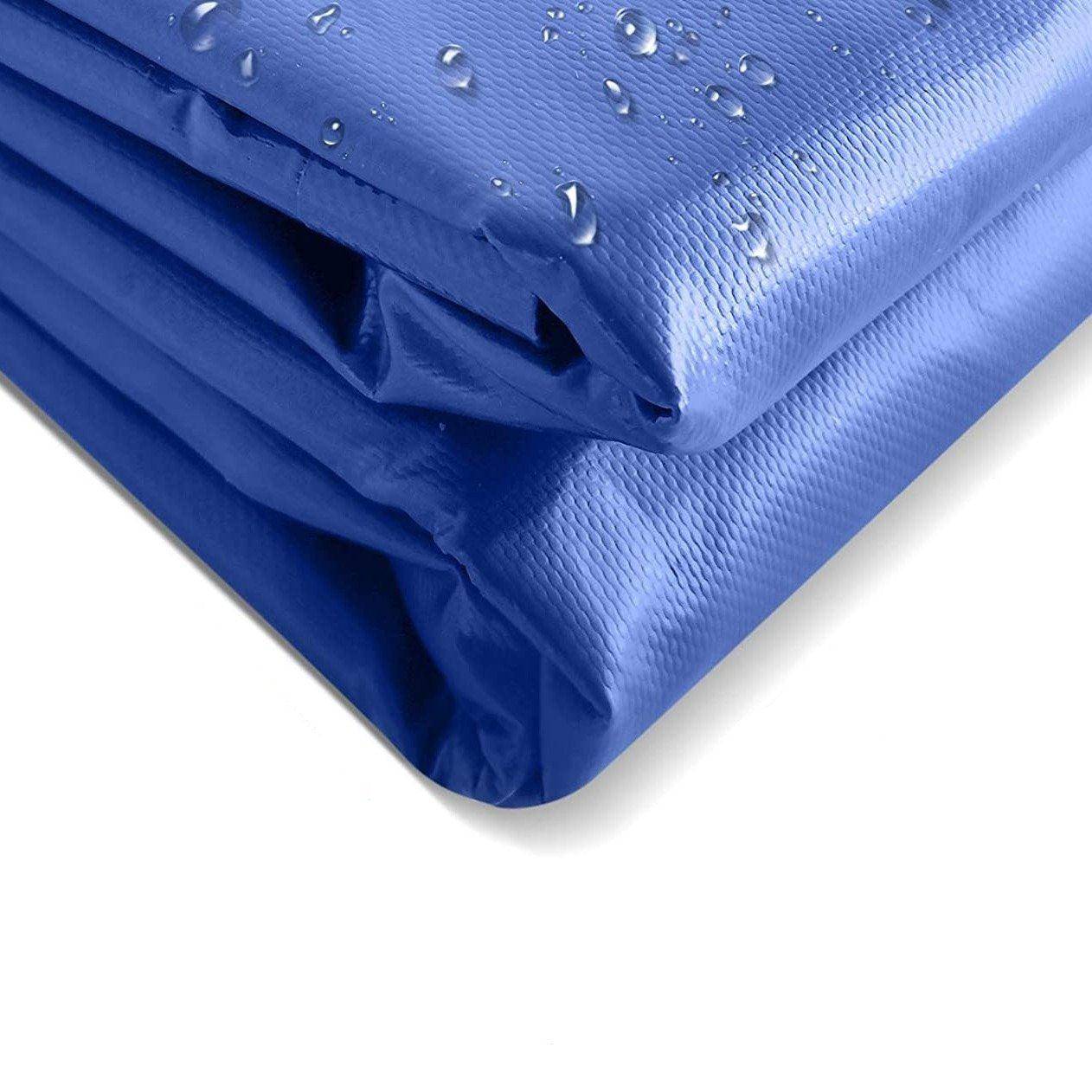 Helloshop26 - Bâche de protection imperméable résistante aux intempéries polyester revêtu de pvc 650 g m² couverture étanche d'extérieur camion meuble de jardin bo - Imagen 2