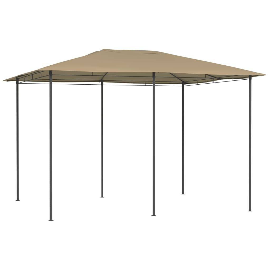 ComfortXL - Tonnelle Rectangulaire Acier Abri de Fête pour Barbecue Jardin Taupe 3x4 m – ComfortXL Outdoor Living
