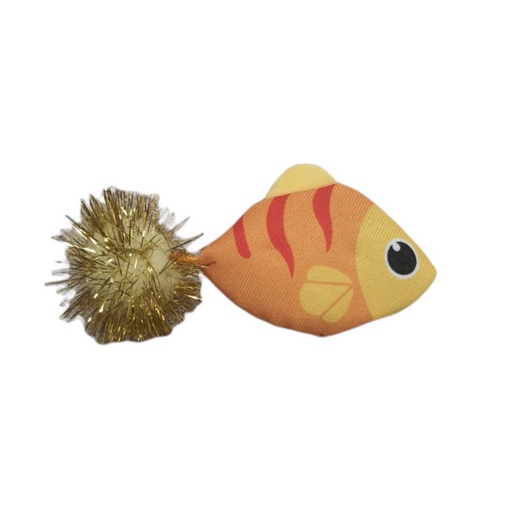 jeux chat Lovely poisson Taille 10 x 5 cm x 2.5 cm avec catnip - Imagen 4