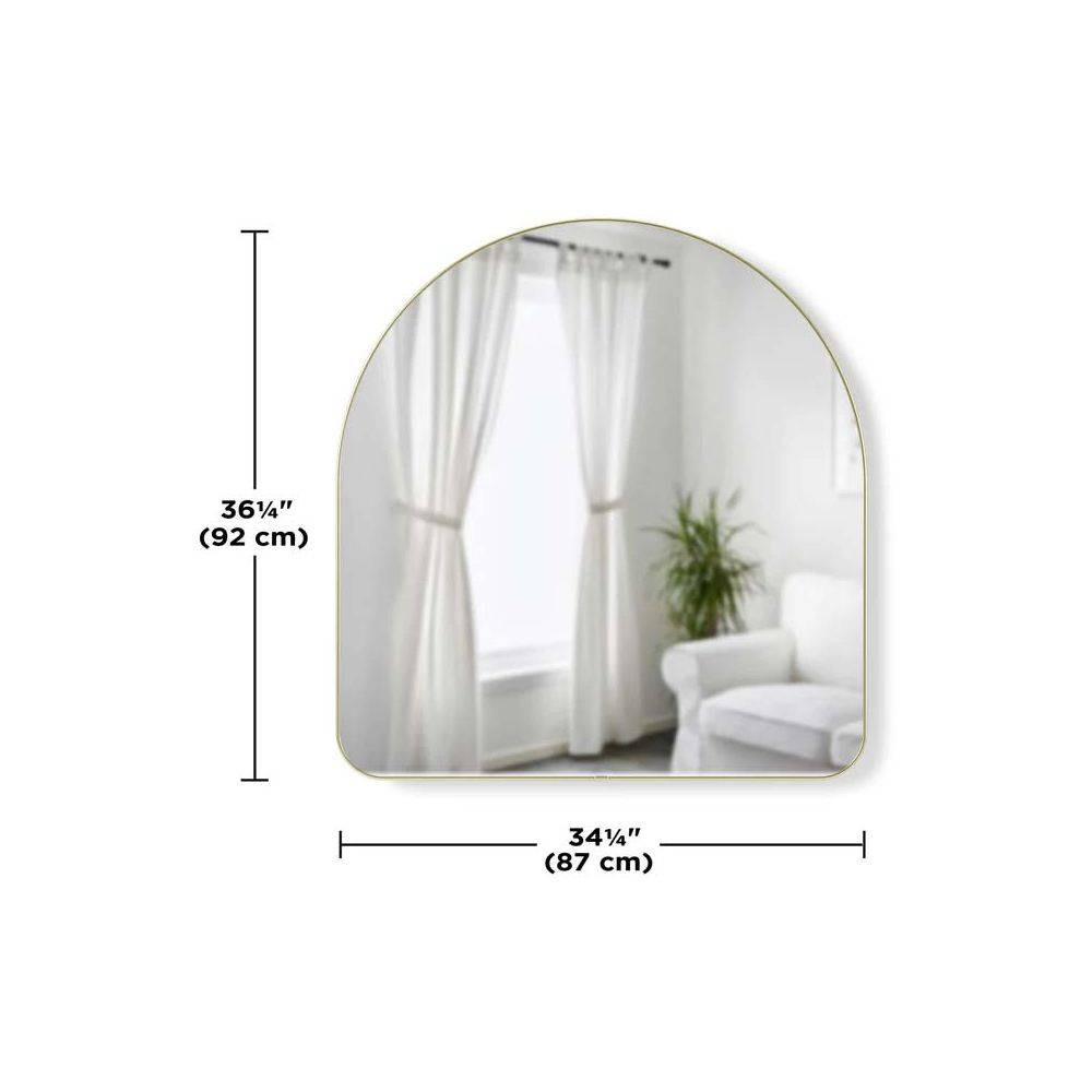 Umbra - Miroir mural cintré 91 cm Hubba - Imagen 3