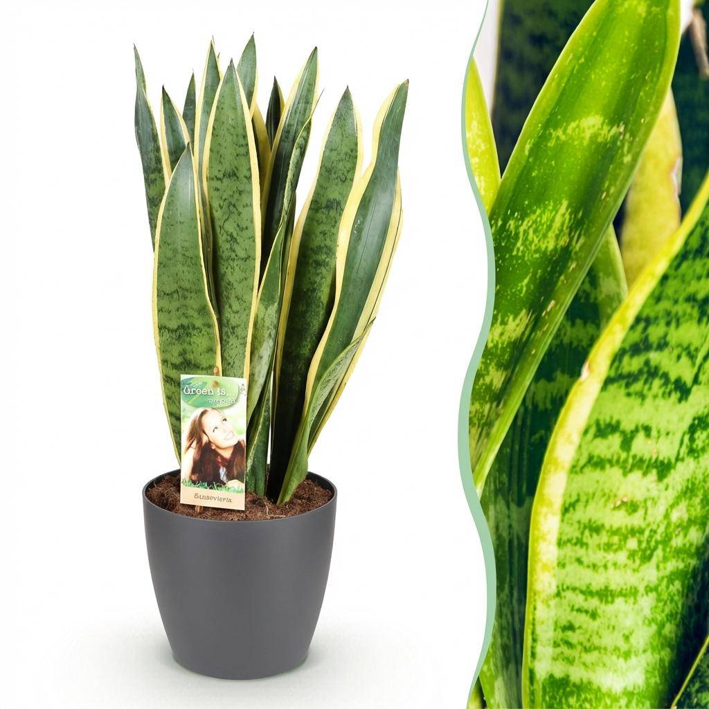 La Green Touch - Sansevieria Laurentii - H75cm - Image 2