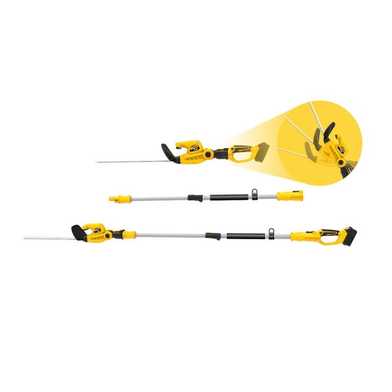Garland - Taille-haies télescopique modulable à batterie (non incluse) GARLAND SET KEEPER 20V 293F-V23 - Coloris - Jaune - Image 1