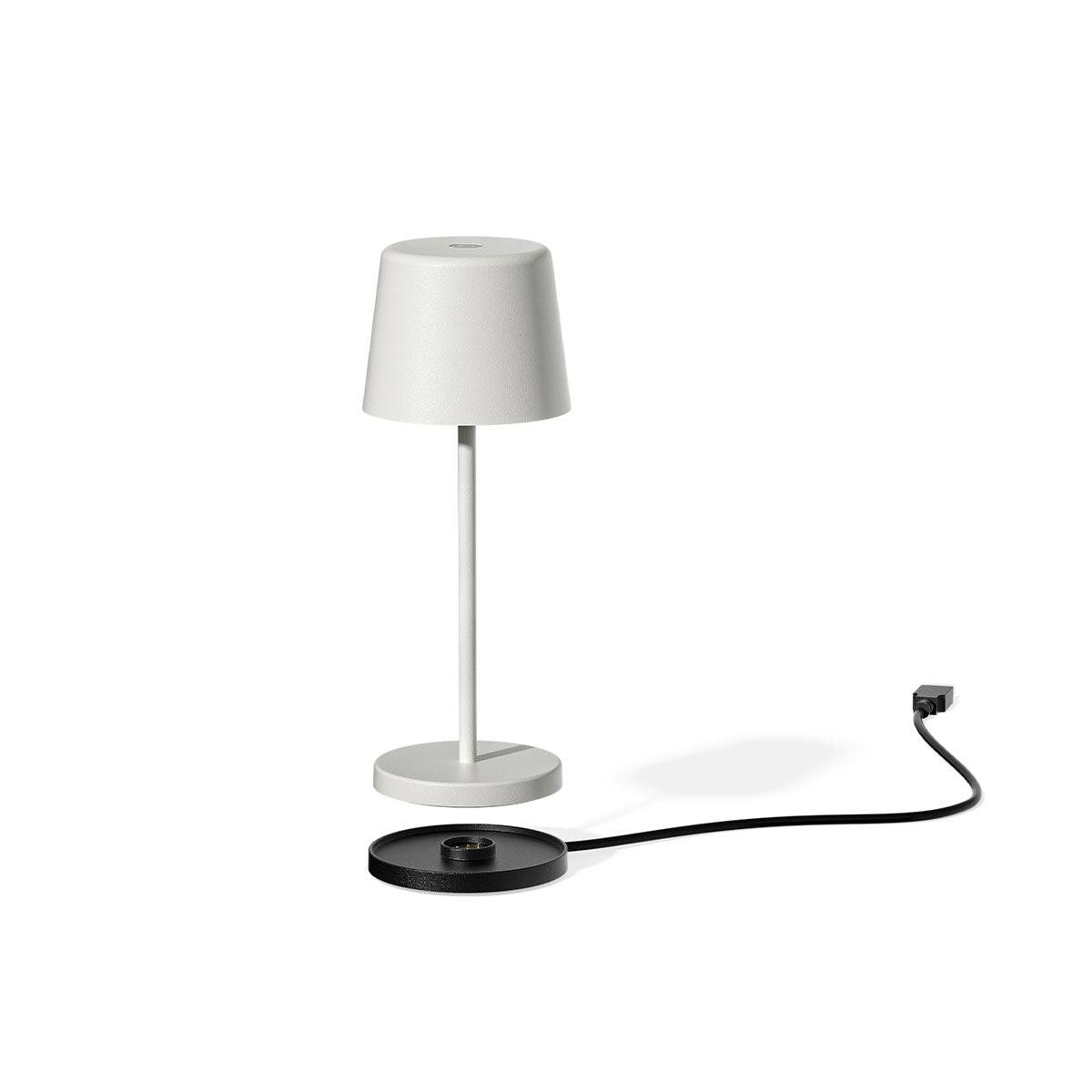 Lumisky - Lampe de table sans fil MINI KELLY Blanc H22cm - Imagen 7