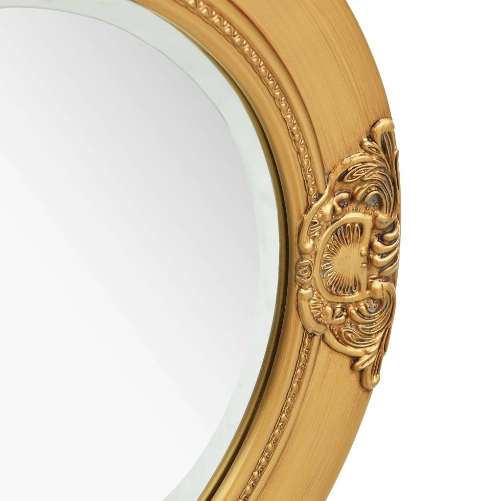 Maison Chic - Miroir mural - Miroir décoratif style baroque 50 cm Doré - Image 3