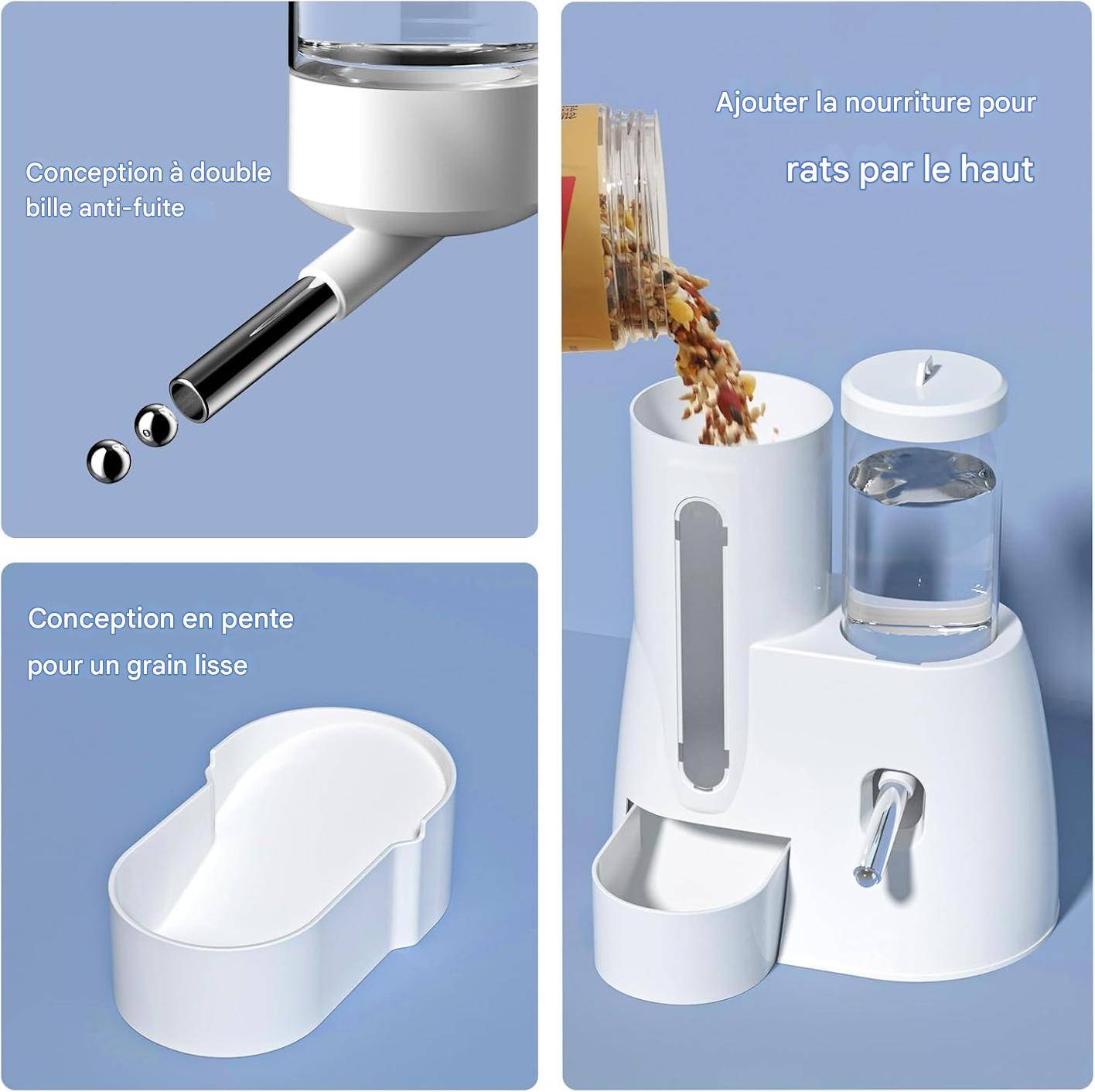Distributeur d'eau pour hamster et petits animaux - Lytech - Image 2