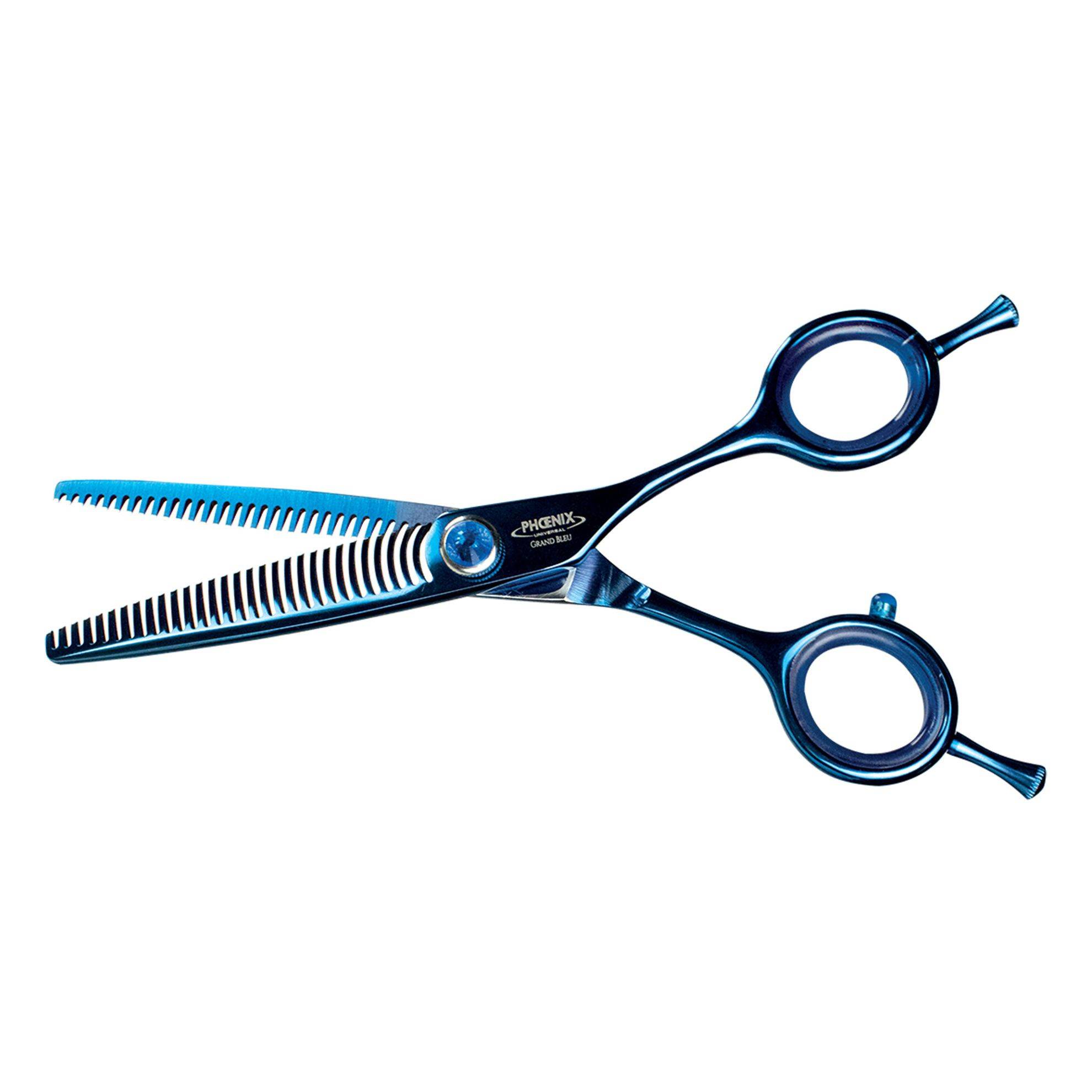 Phoenix Universal - Ciseaux Effileurs Phoenix Grand Bleu : 15 cm - 30 dents PHOENIX UNIVERSAL