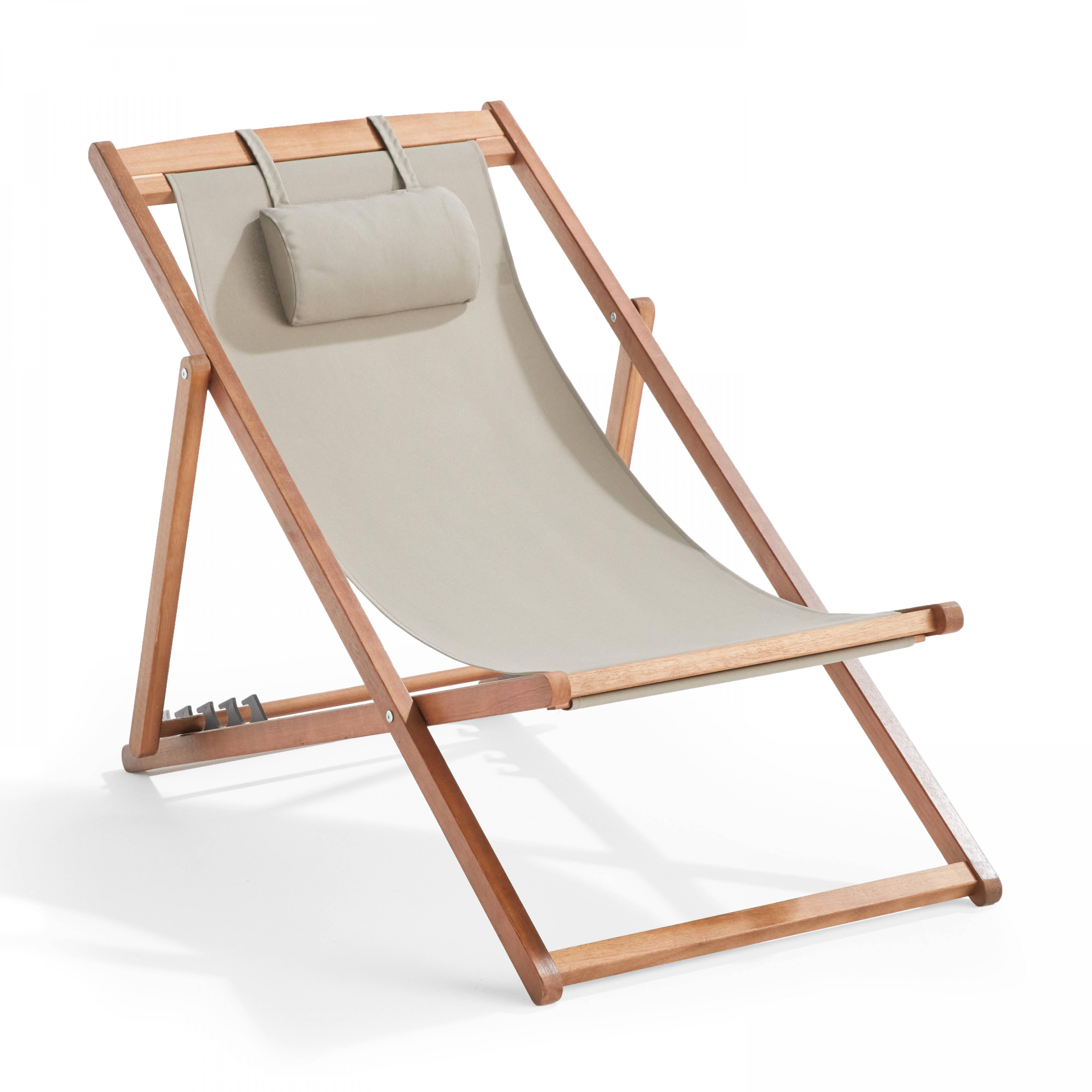 Oviala - Lot de 2 chiliennes eucalyptus taupe Socoa - Oviala - Imagen 3