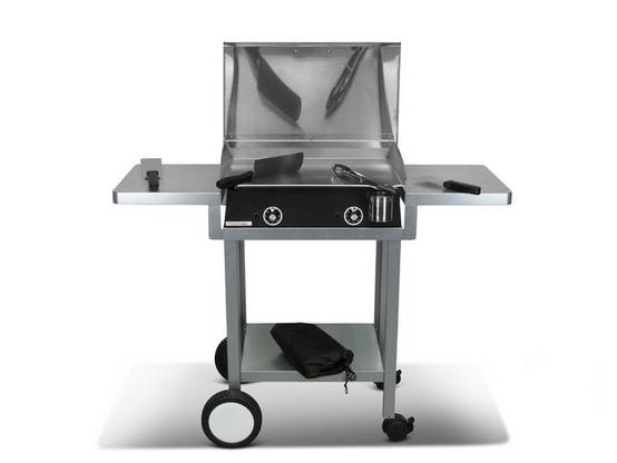 Pack plancha électrique PLANCHAELEC LUX 600 CARBON - CHARIOT MONCEAU - Image 1