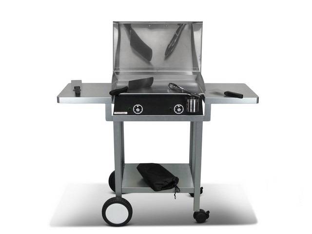 Pack plancha électrique PLANCHAELEC LUX 600 CARBON - CHARIOT MONCEAU - Image 1