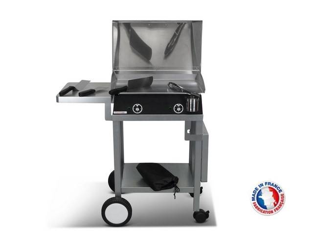 Pack plancha électrique PLANCHAELEC LUX 600 CARBON - CHARIOT MONCEAU - Image 2
