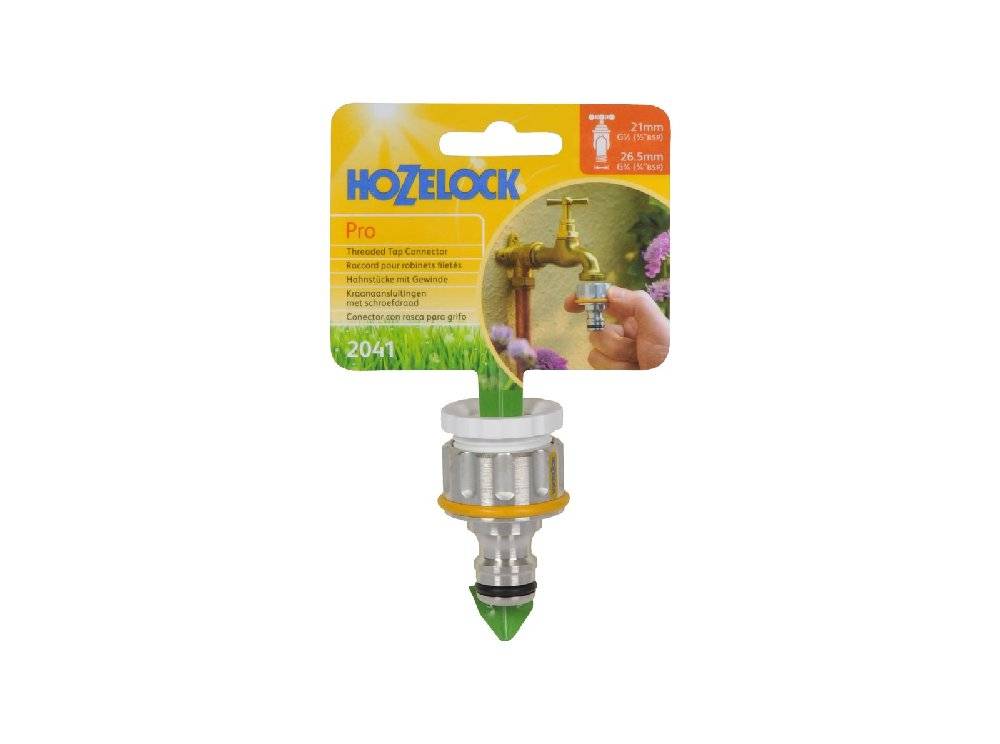 Hozelock - Raccord pour robinet filetés extérieur Pro 1/2″ et 3/4” - blister HOZELOCK - Imagen 3