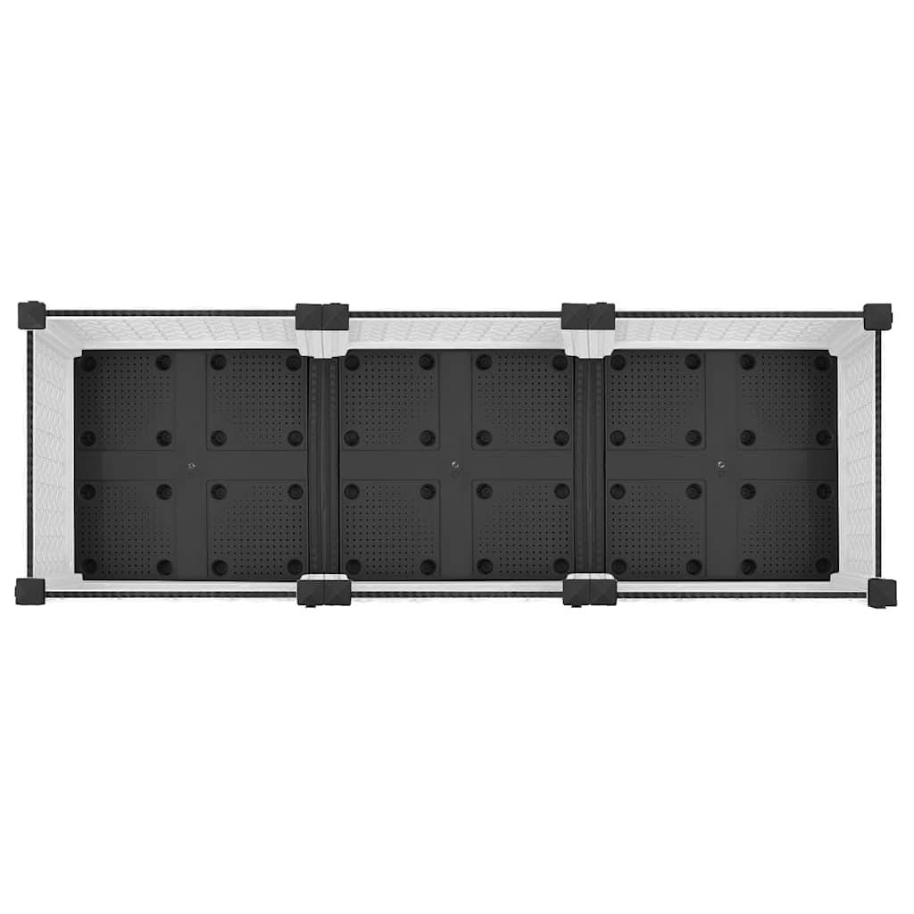 Prolenta Premium - Jardinière polypropylène blanc 120 x 40 x 23 cm - Prolenta premium p331.8 - Image 6