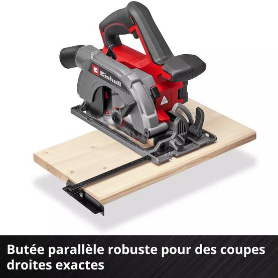 Einhell - Scie circulaire portative sans fil – TE-CS 18/165-2 Li – Ø 165 mm – 18 V – Profondeur 57 mm – Angle réglable – LED – Raccord aspirateur Einhell - Image 6