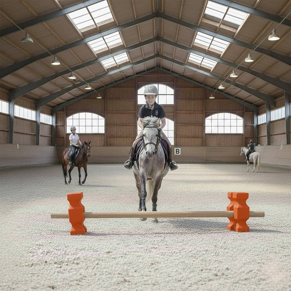 Bloc cavaletti - bloc obstacle équitation - Imagen 4