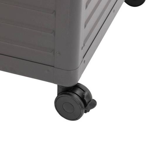 Hesperide - Coffre de rangement "Edenio" graphite M 141,6 x 72 x 78cm en aluminium 670 L - Hespéride - Image 4