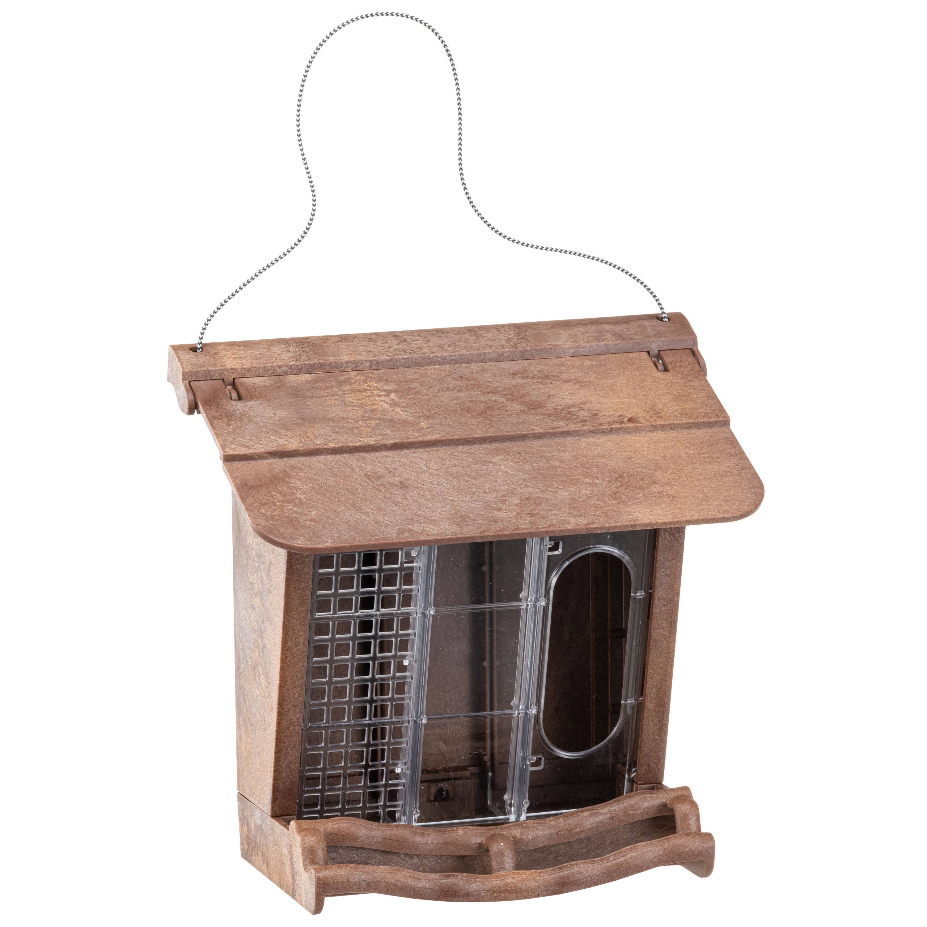 Ferplast - Mangeoire d'extérieur pour Oiseaux Sauvages JOK 11, Abri pour Oiseaux, Adaptée pour Nourriture Graines Petites Noisettes - Image 5