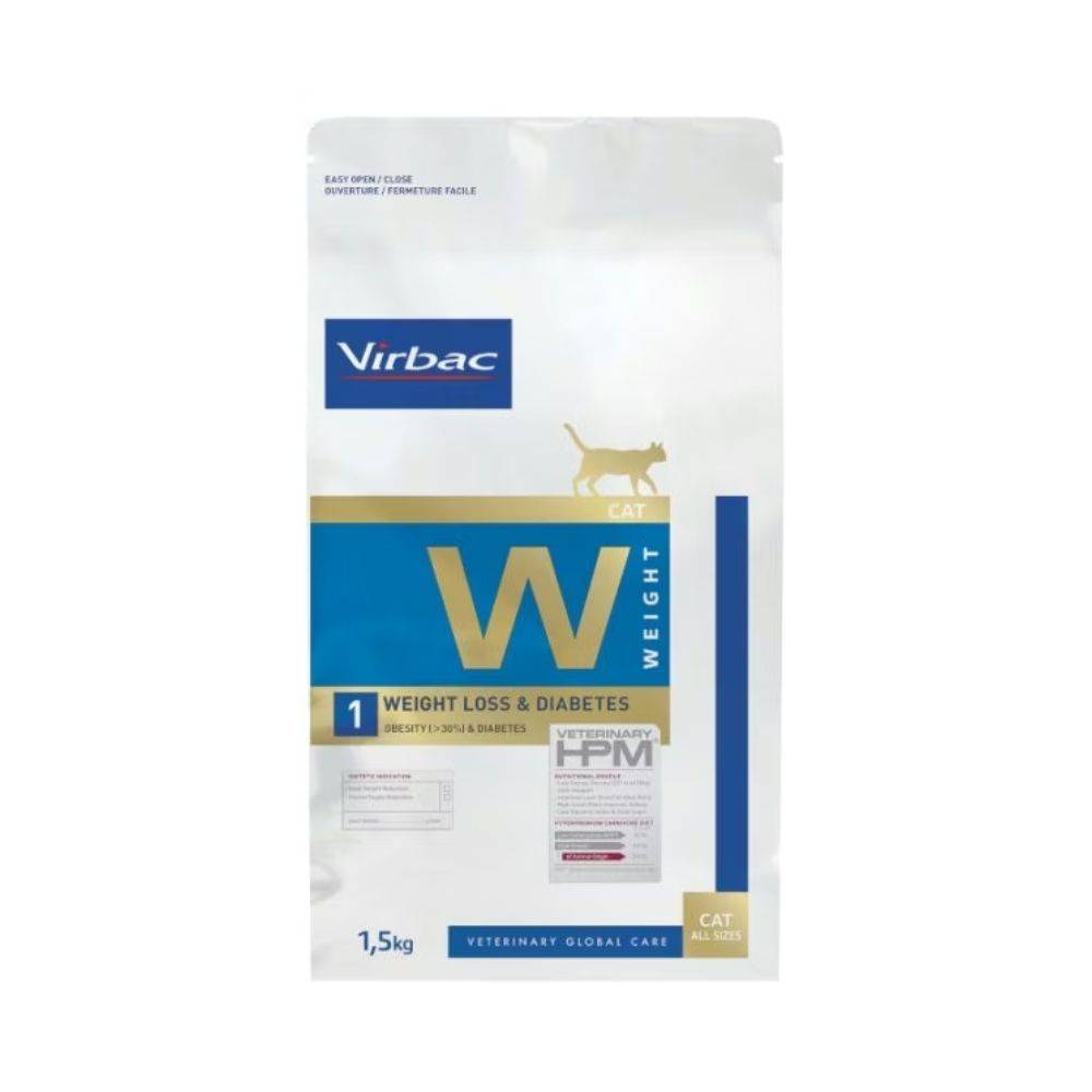 Virbac HPM Weight Loss & Diabetes pour chat Sac 3 kg - Imagen 4