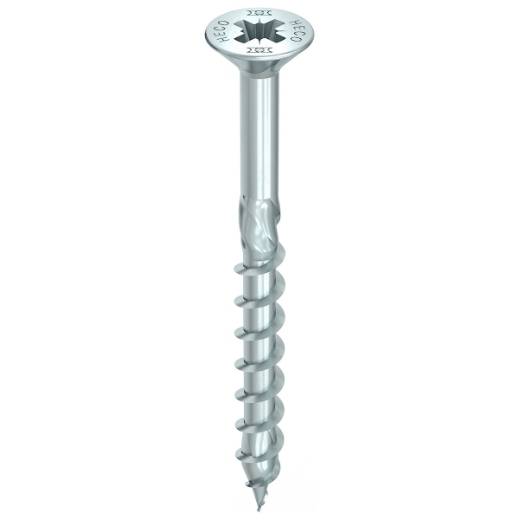 Vis HECO-Topix-Plus - Ø5x45mm - Tête Fraisée à poches de fraisage - Filetage Partiel - PZ2 - Boite de 200 - 60889 - Imagen 1
