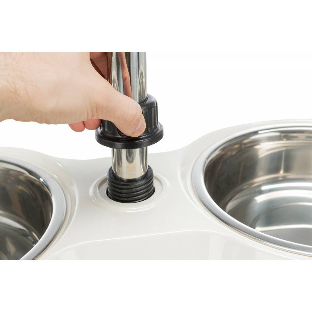 Trixie - Trixie - Bar pour chiens, mélamine/acier inoxydable 54 cm - Imagen 9