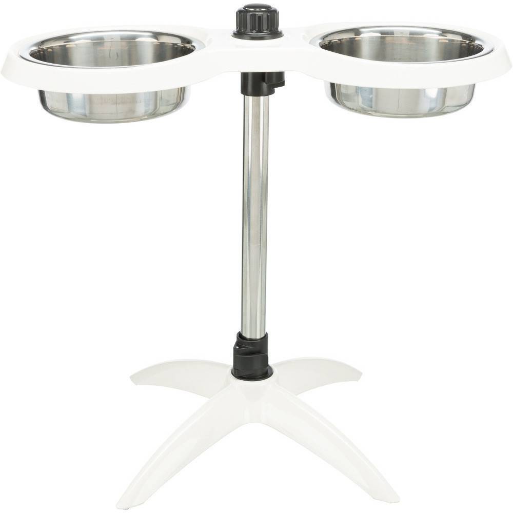Trixie - Trixie - Bar pour chiens, mélamine/acier inoxydable 54 cm - Imagen 1