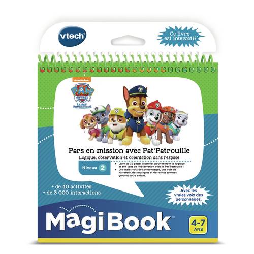 Livre sonore VTech MagiBook Livre La Pat' Patrouille