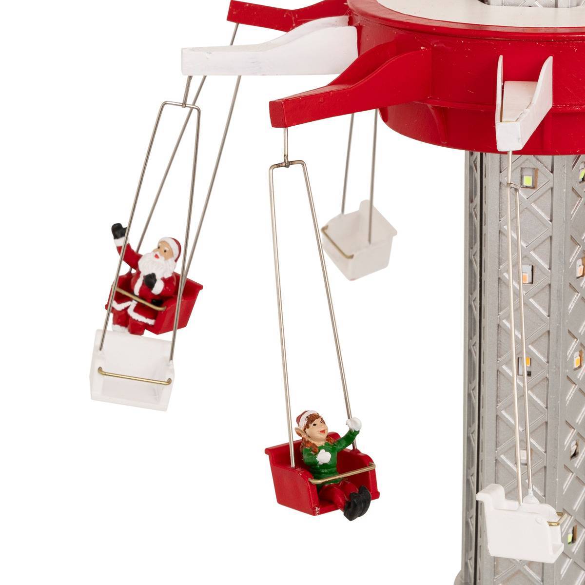 Village lumineux parachutes 43 LED musical  FEERIC LIGHTS & CHRISTMAS - Image 2