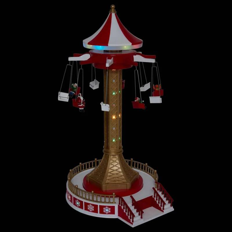 Village lumineux parachutes 43 LED musical  FEERIC LIGHTS & CHRISTMAS - Image 6