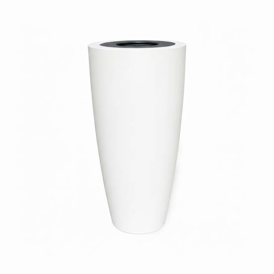 Pot de fleurs conique 200l delight - plast'up rotomoulage - Image 1