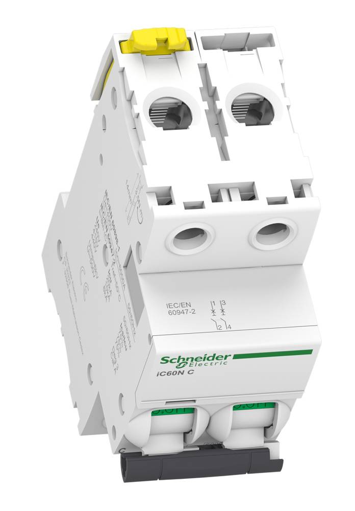 Protection électrique Installation Disjoncteur Schneider Acti9 IC60N - 4P 10A Courbe C - A9F77410 Disjoncteur Rail DIN Professionnel