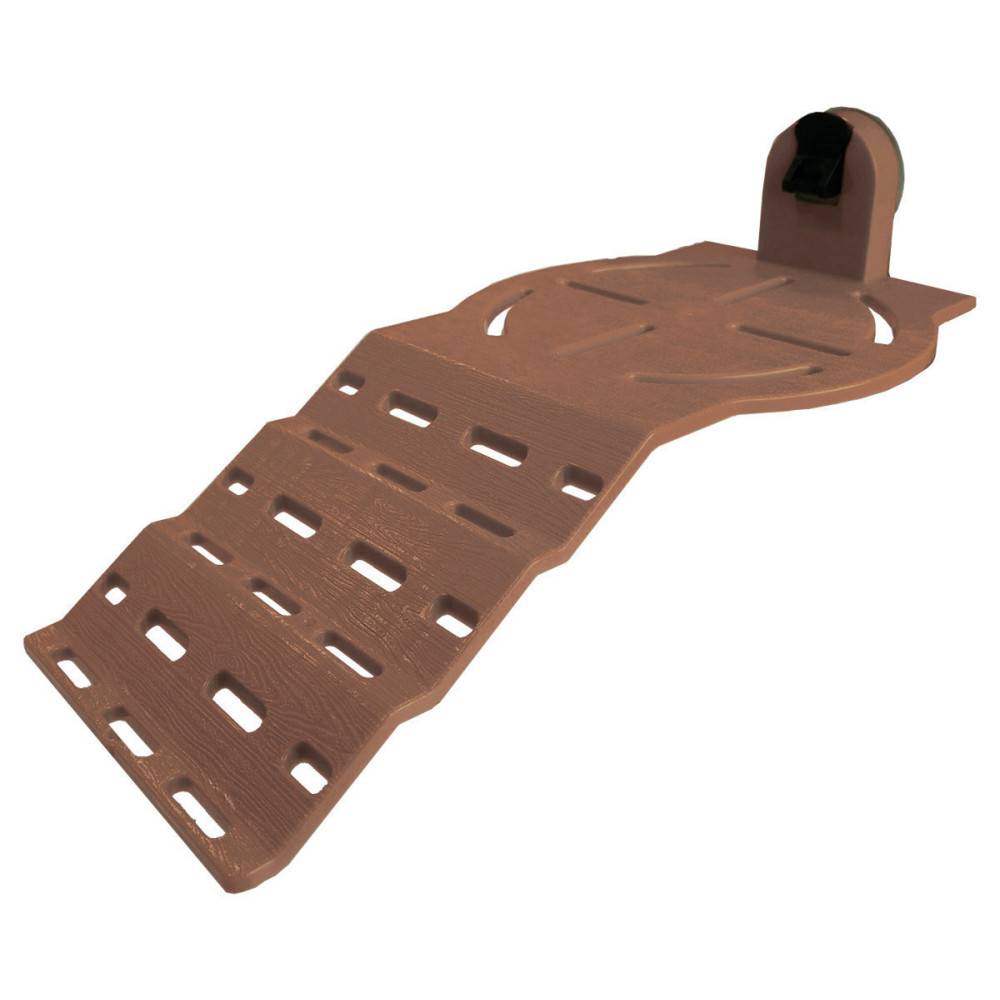 Plage karapas marron pour tortues 33 cm - Imagen 1