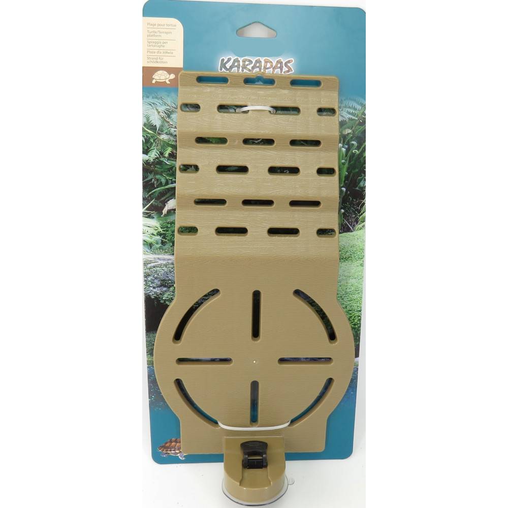 Plage karapas marron pour tortues 33 cm - Imagen 2