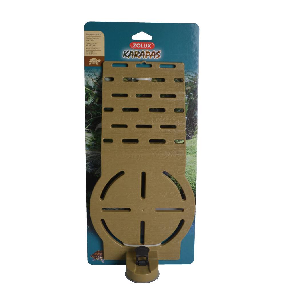 Plage karapas marron pour tortues 33 cm - Imagen 4