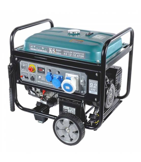 Générateur à Essence 9,2kW avec prise ATS et démarrage électrique - Könner & Söhnen KS 12-1E ATSR - Image 2
