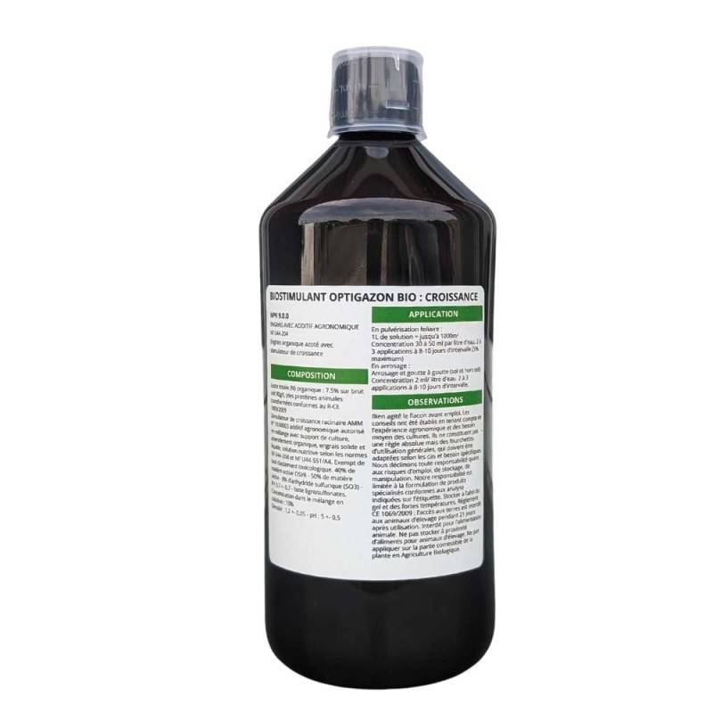 Optigazon : croissance - Engrais liquide riche en Azote - 1 litre - Image 2