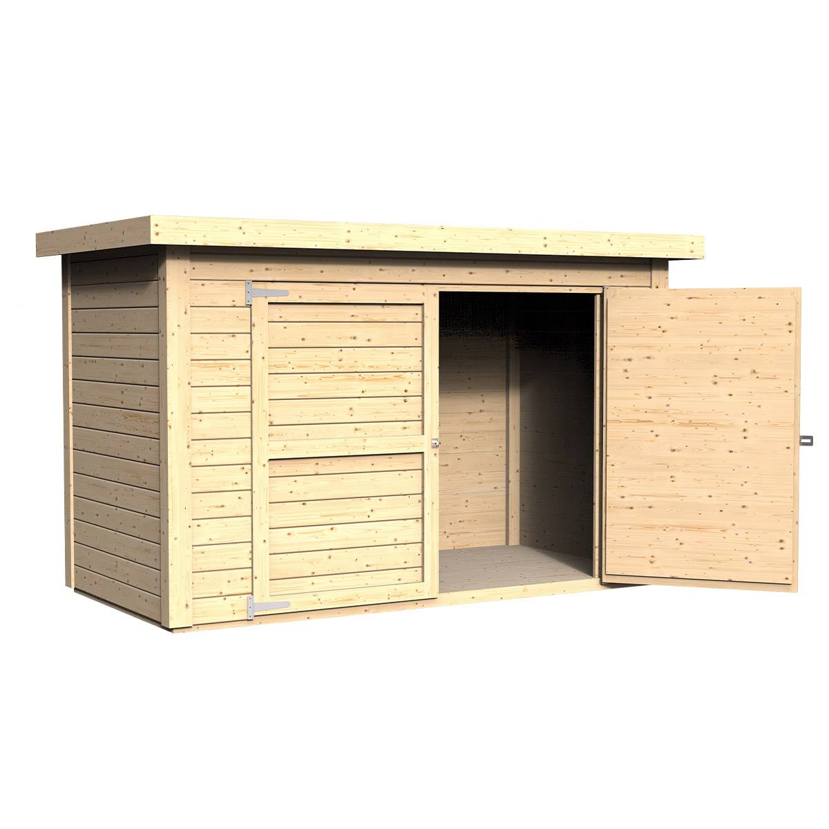 Abri à vélos en bois 2,10 m² - Bertilo - Cémonjardin - Imagen 1