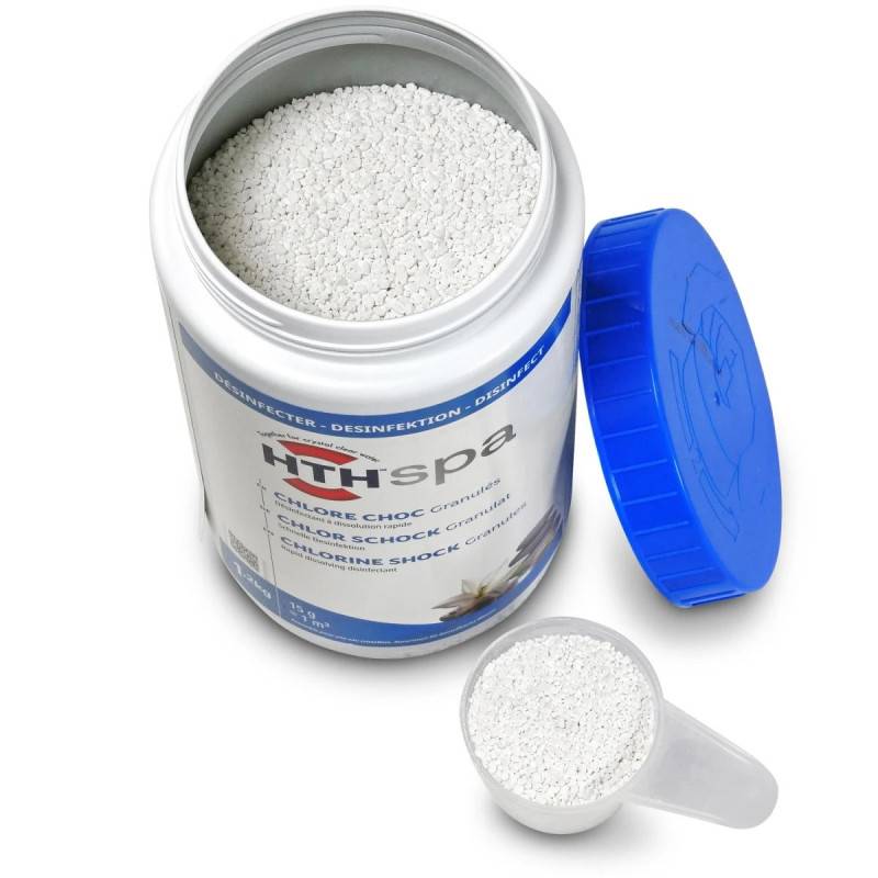 Chlore choc hth Spa granulés - 1,2 kg - 1,2 kg - Imagen 4