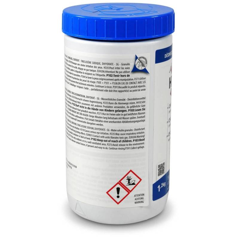 Chlore choc hth Spa granulés - 1,2 kg - 1,2 kg - Imagen 2