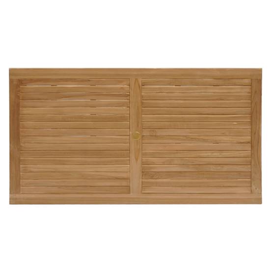 Table rectangulaire 180cm en teck JAVA - HAPPY GARDEN - Imagen 2