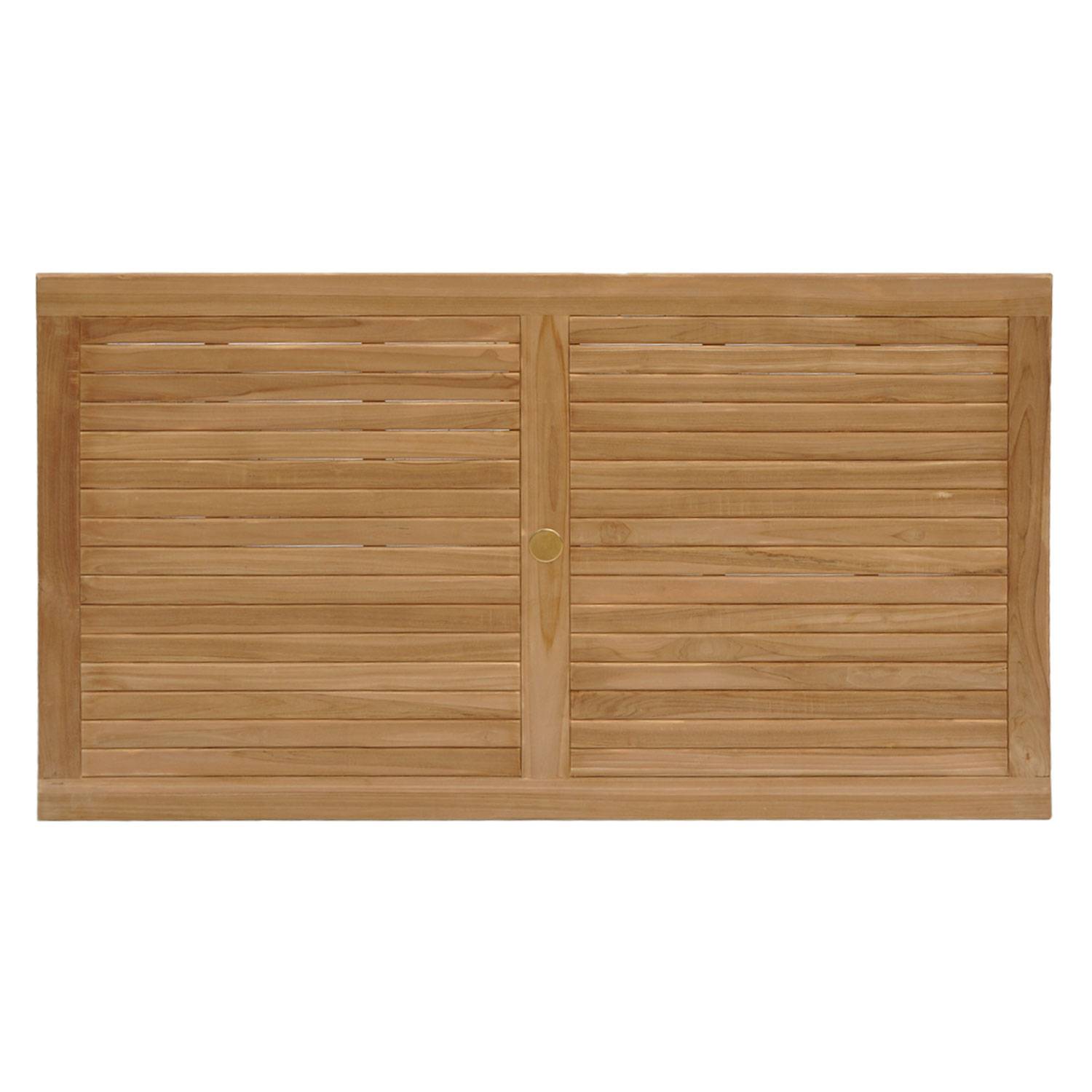 Table rectangulaire 180cm en teck JAVA - HAPPY GARDEN - Imagen 2