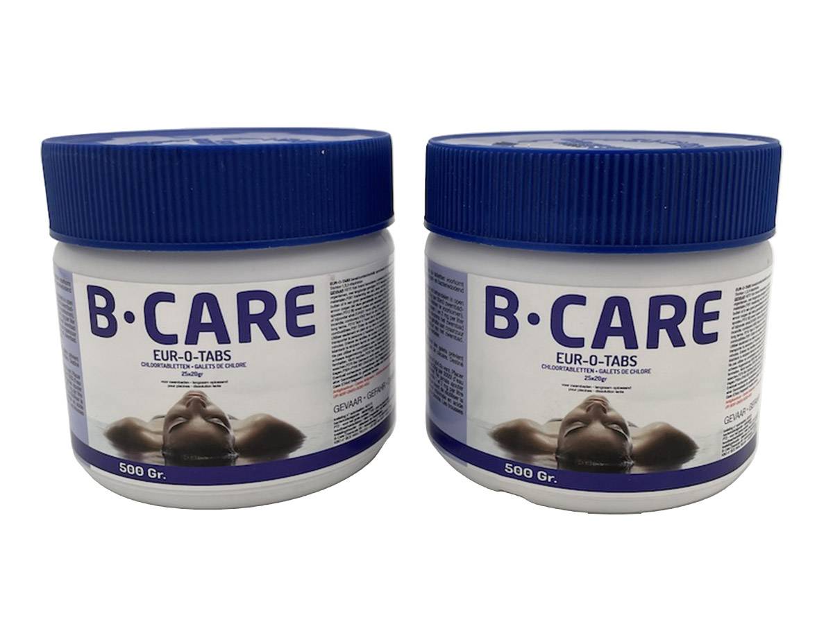 BSI - Chlore action longue durée ou chlore lent - Galets 20g - Dissolution lente - Désinfection - Piscine - Eur-O-Tabs - 2 x 500g - Imagen 1