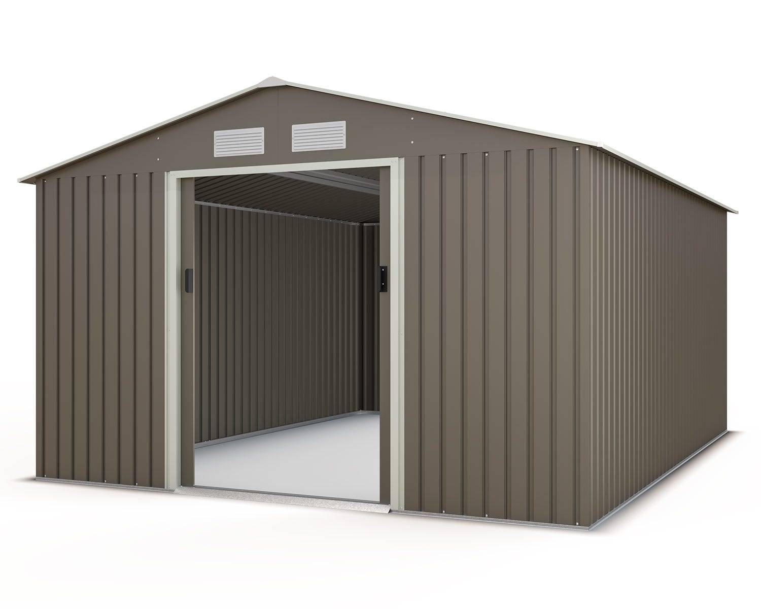 Trigano Jardin - Abri de jardin métal 12,78 m2 + kit d'ancrage - Image 2