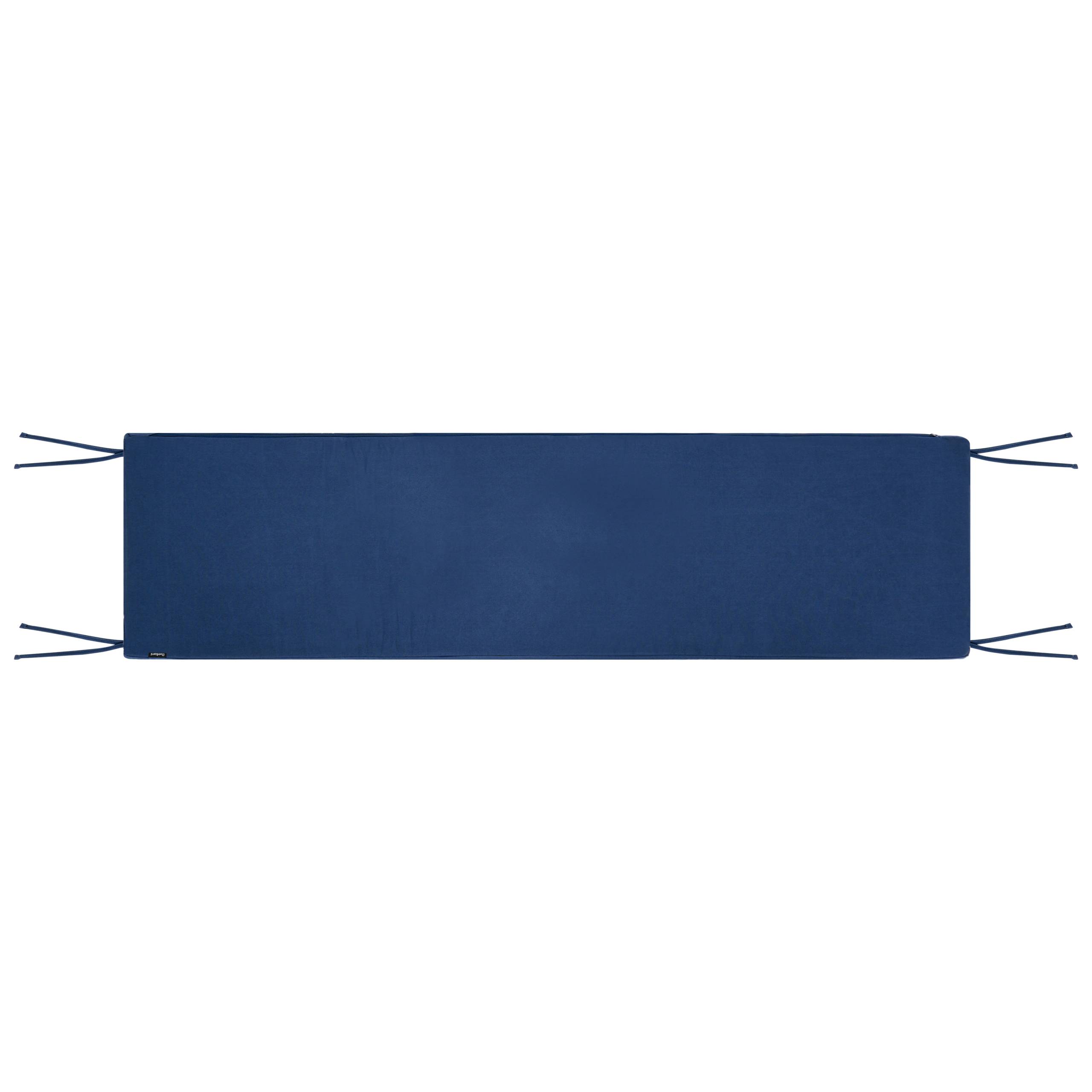 Beliani - Coussin d'assise d'extérieur Oléfine Bleu MONSANO - 168x35x5- Beliani - Image 6