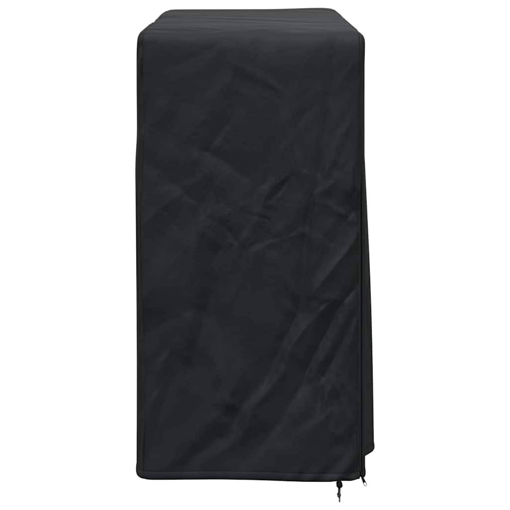 Housse pour range-bûches tissu oxford noir 61 x 122 x 106 cm - PANGIVO - Image 6