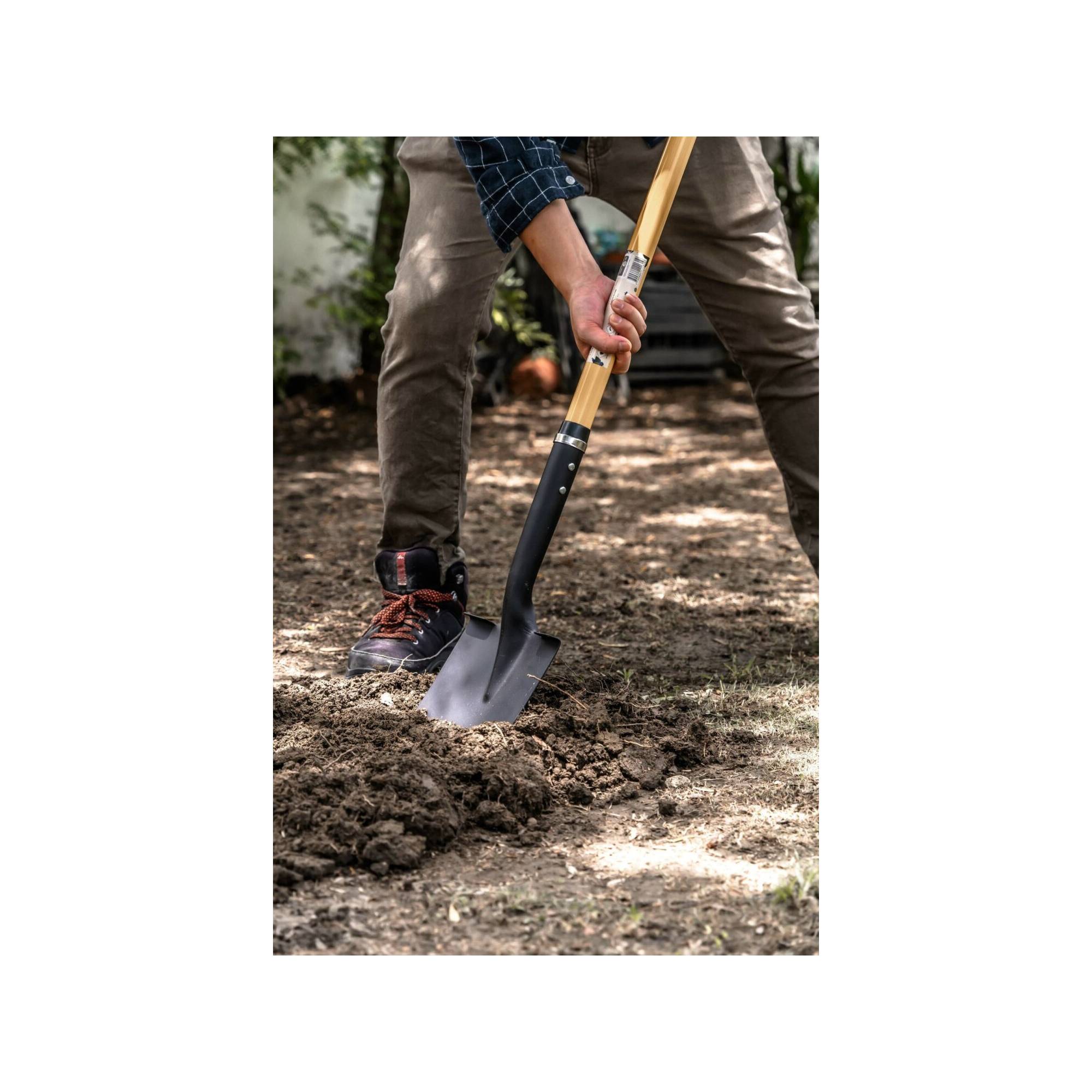 Pelle bêche pour jardin - Suan - Manche en fibre de verre - Poignée confort - Imagen 3